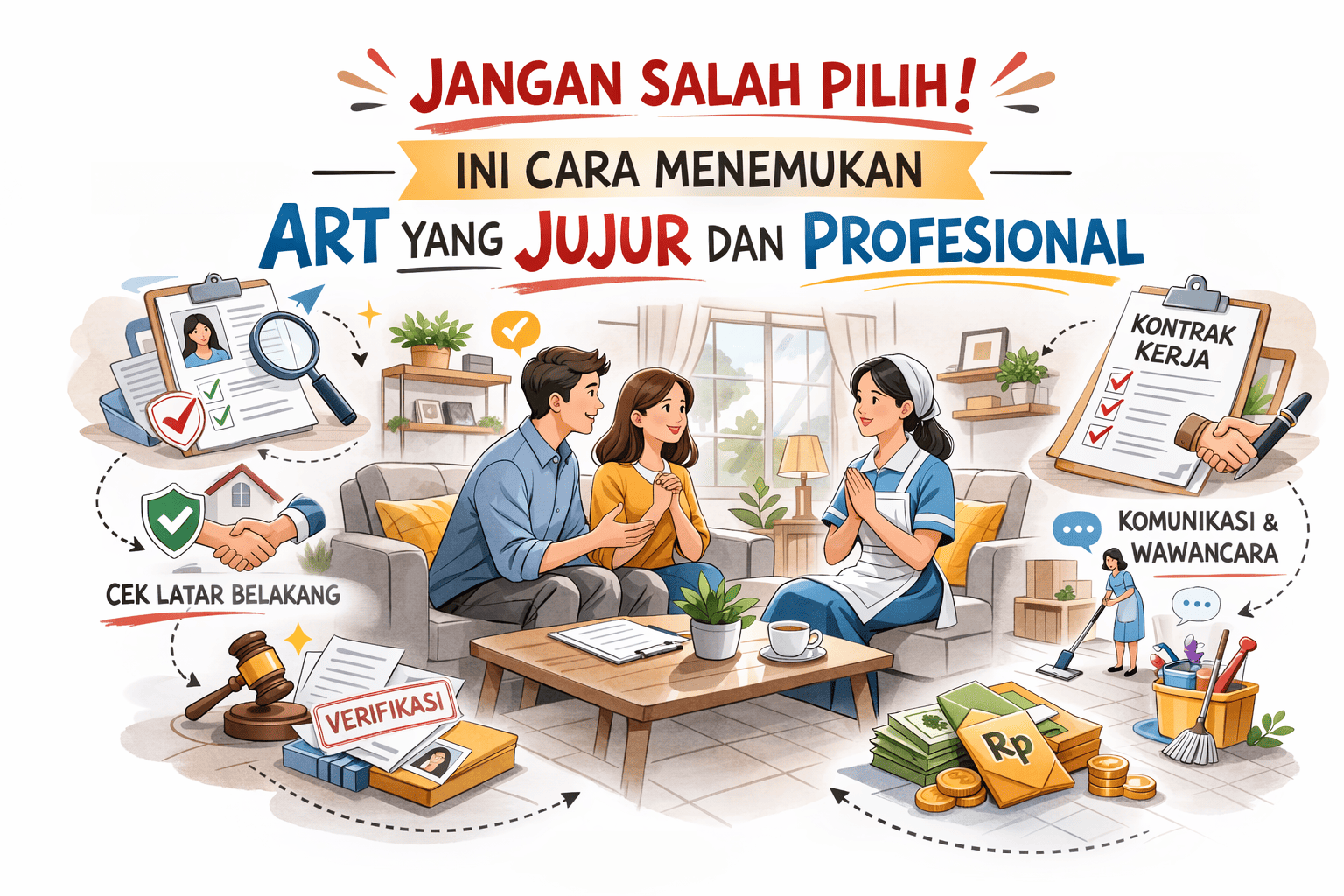 Tips Memilih Pembantu Rumah Tangga yang Jujur